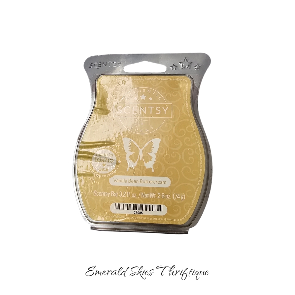 Scentsy‎ Vanilla Bean Buttercream bar, new.